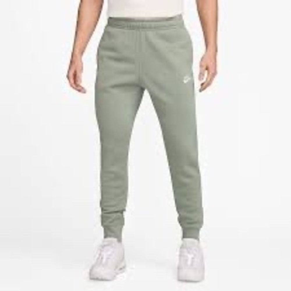 Nike Sportswear Club Fleece Joggers Sage Green Mens Medium BV2671-386 Sweatpants